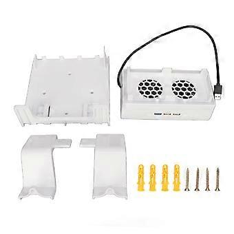 Lüfterständer Professionelle effiziente 3-stufige einstellbare 7-Farben-LED-Wandhalterung für Xbox Series S