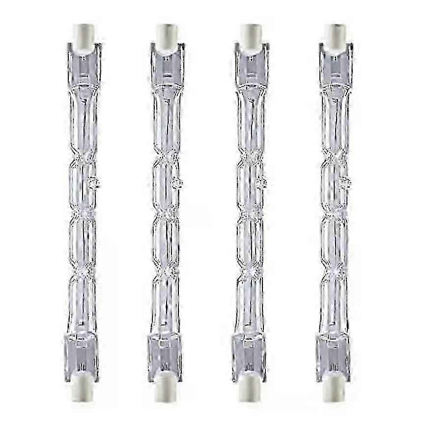 R7s 230W halogen floodlight bulbs dimmable 4pcs for security lights