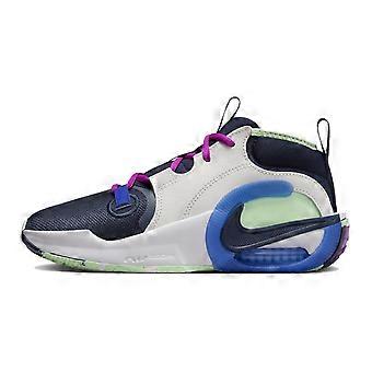 Nike Air Zoom Crossover 2 GS Mid-Top-Basketballschuhe Weiß Blau Unisex FN4999-001