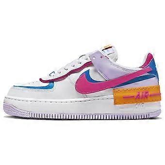 Buty do deskorolki Nike Air Force 1 Shadow Slip Resistant Slip Resistant Low Top damskie, biało-różowo-niebieskie, HF5064-100