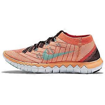 Nike Free 3.0 Flyknit Cushioning Slip Resistant Cushioning Slip Resistant Low top Casual Running Shoes Women's 718420-008