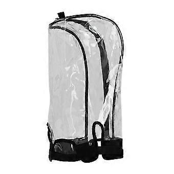 Golf Bag Rain Cover Hood, Waterproof Dustproof Golf Bag Rain Cover with Zipper Compatible with Golf Bags/Carry Cart@q