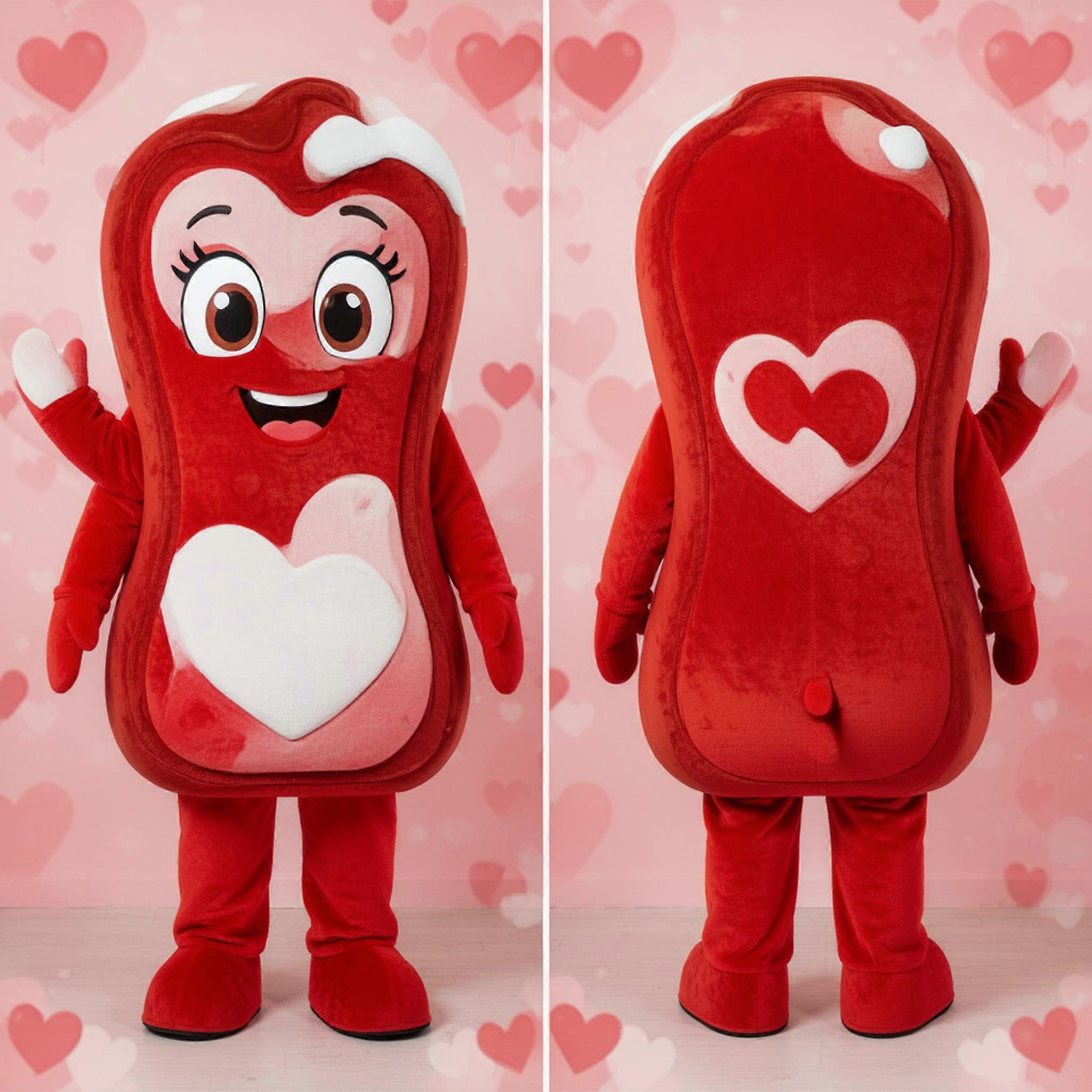 MASTICOT Crimson Velvety Chocolates Mascot