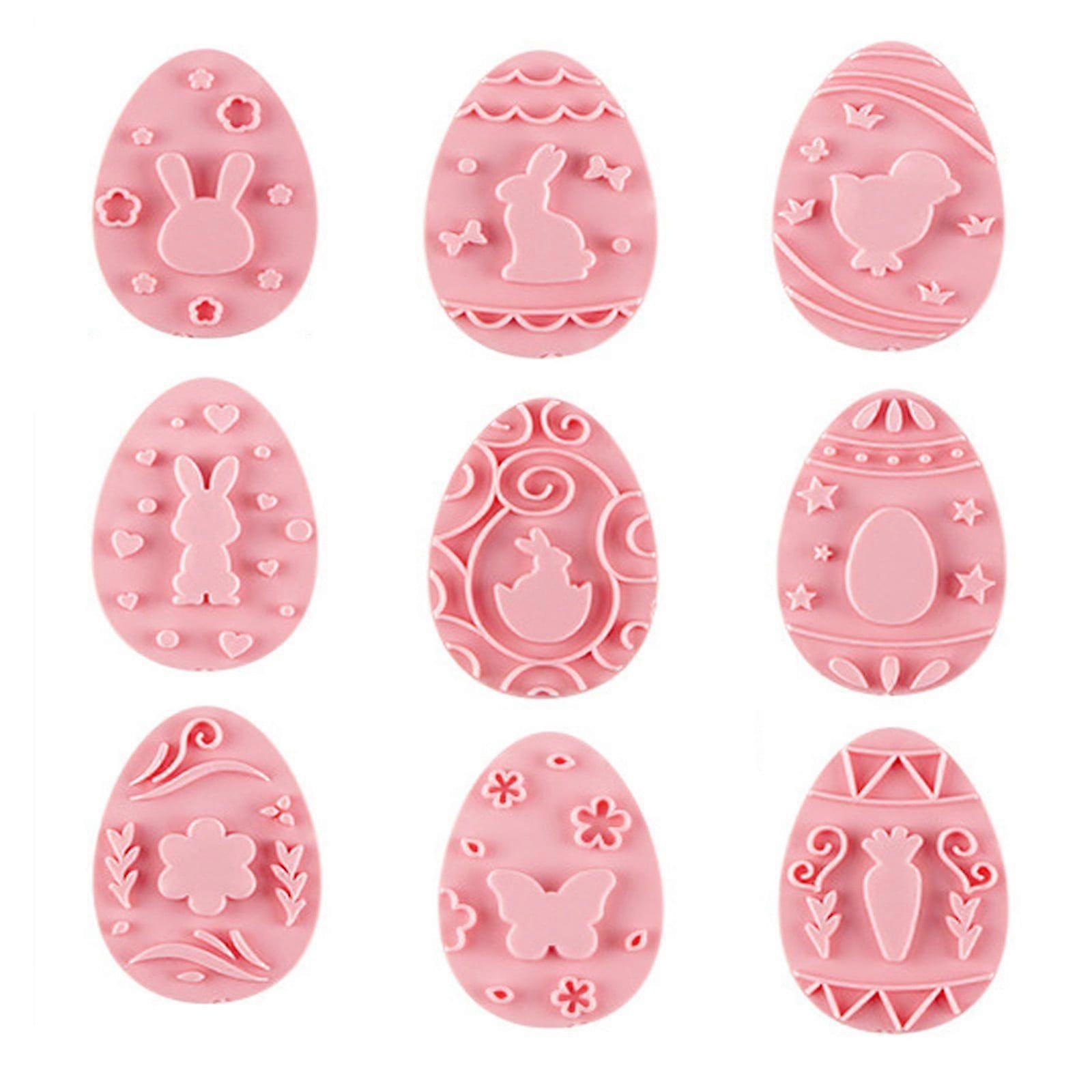 Easter Decor Easter 2026 Easter Bunny Easter Fondant Baking Tool 9 Piece Set Easter Gifts On Clearance