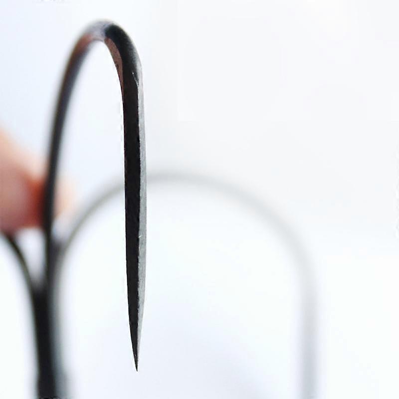 Anchor Hook Treble Hooks Black Nickel Hand-grinding Three Anchor Small Medium Large Sharpened Three