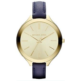 Michael kors runway Quartz Analog Woman Watch with MK2285 Cowskin Bracelet