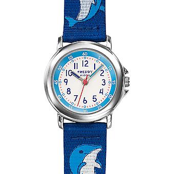 Trendy Kiddy Quartz Analog Child Watch with Nylon Kl374 Bracelet