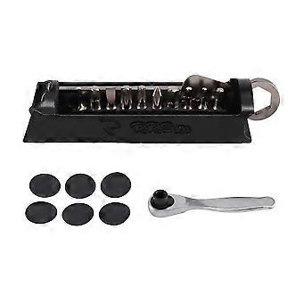 RRSKIT for Brompton Folding Bicycles A/C/P-Line Hidden Storage Tool Kits Folding Bikes Portable Magnetic Screwdriver Repair Set