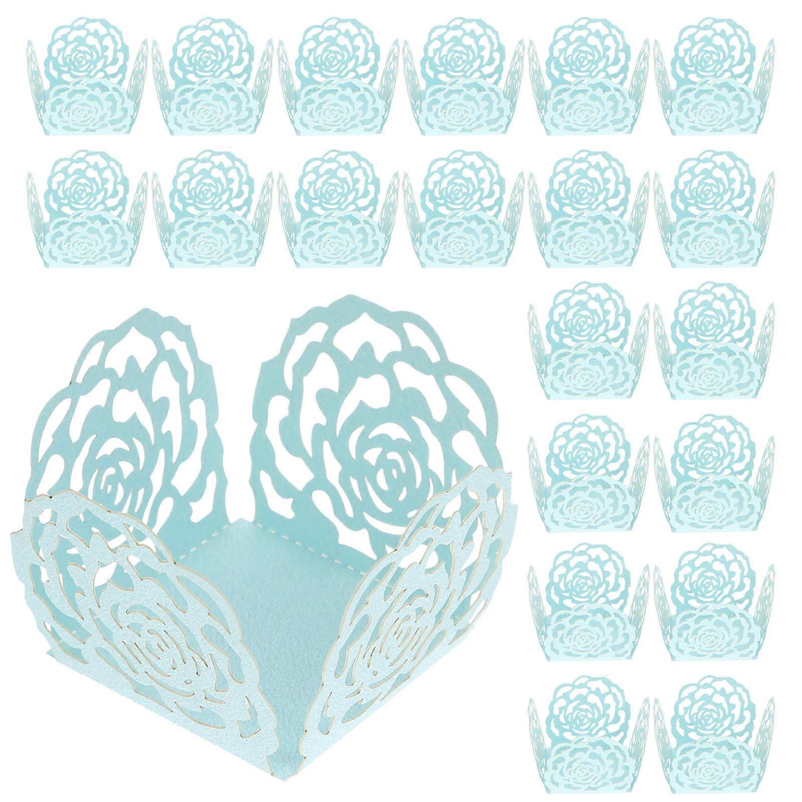 Chocolate Candy Cups compatible with Wrapping 150Pcs Paper Truffle Wrappers
