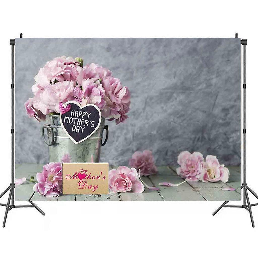 Matte Floral Grass Photography Backdrop
