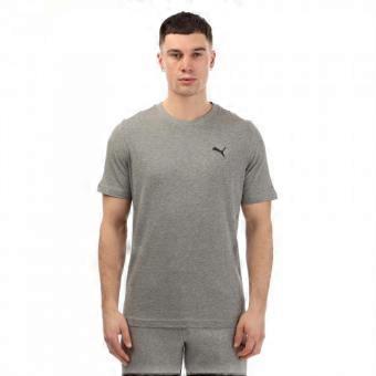 Puma Mens Essential Small Logo Cotton Short-Sleeved T-Shirt
