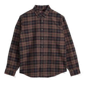 Levi's Heren Authentic Plaid Oxford, losvallende pasvorm, overhemd met knoopsluiting.