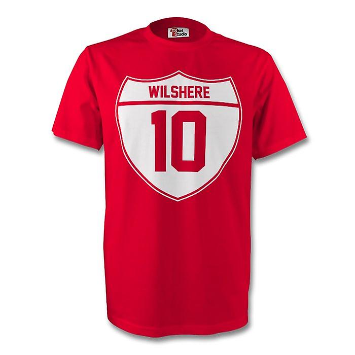 Jack Wilshere Arsenal Crest Tee (rojo)