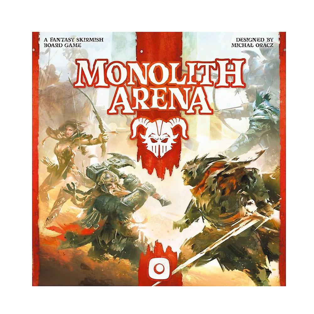 Monolith Arena Board Game Fantastic Mostly Abstract Strategy Game Players 2 to 4