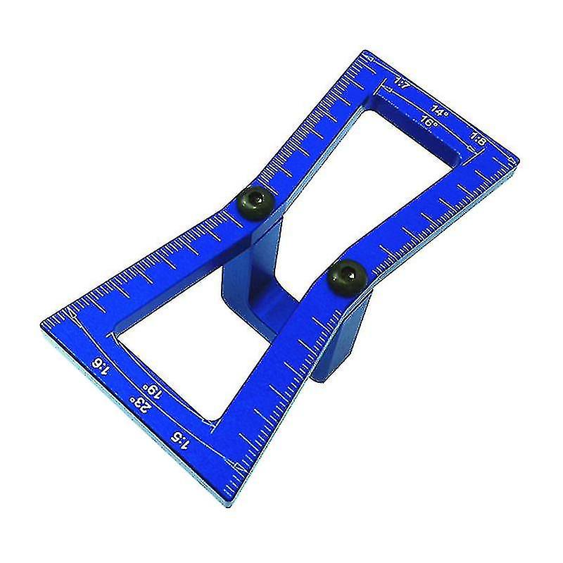 Dovetail قاعدة علامة اليد قطع الخشب المفاصل مقياس الناسخ مع مقياس مخطط خط دليل متعدد الوظائف أدوات النجارة