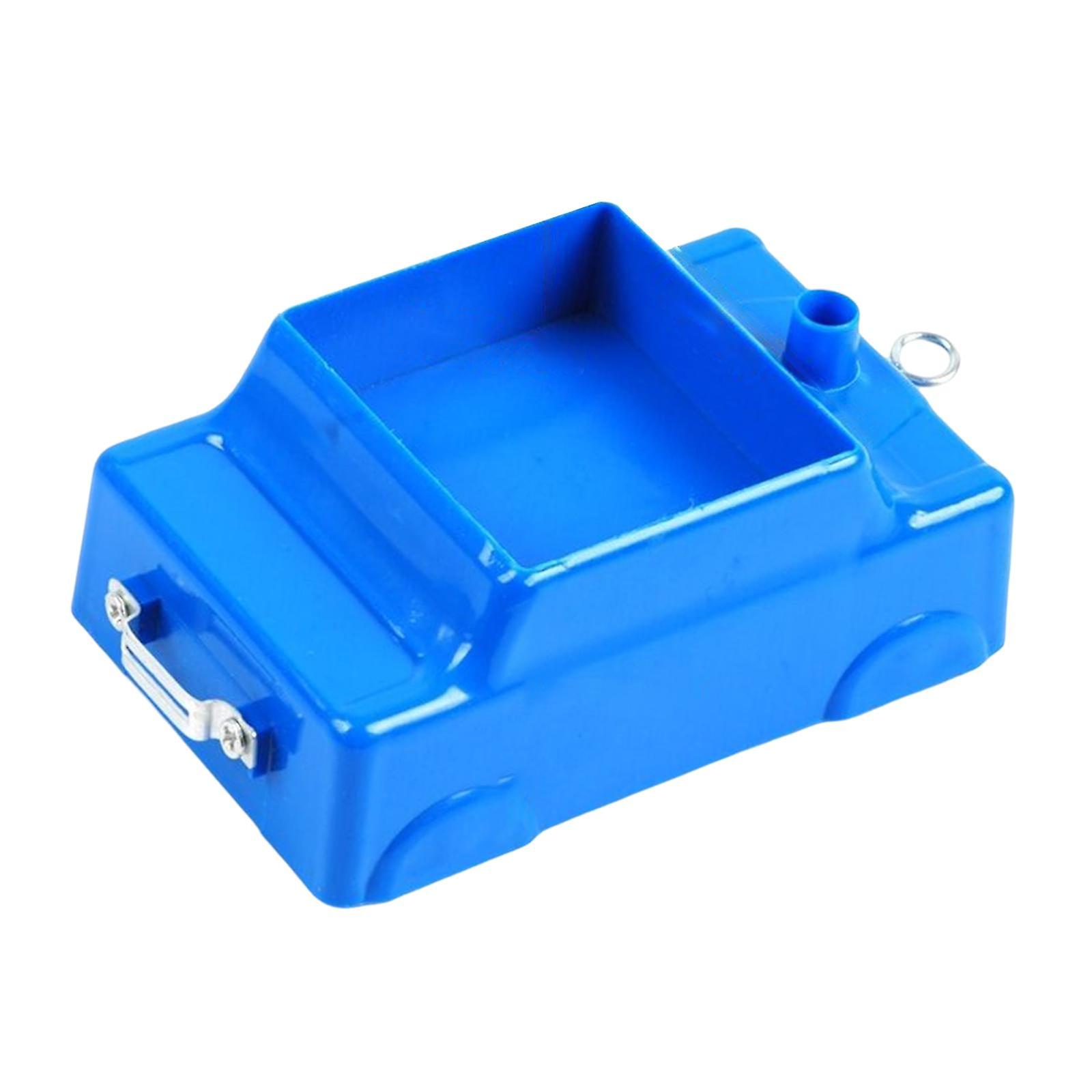 Blue Plastic Carriage Car Cart with Pulley Wheels for Physics Force & Motion
