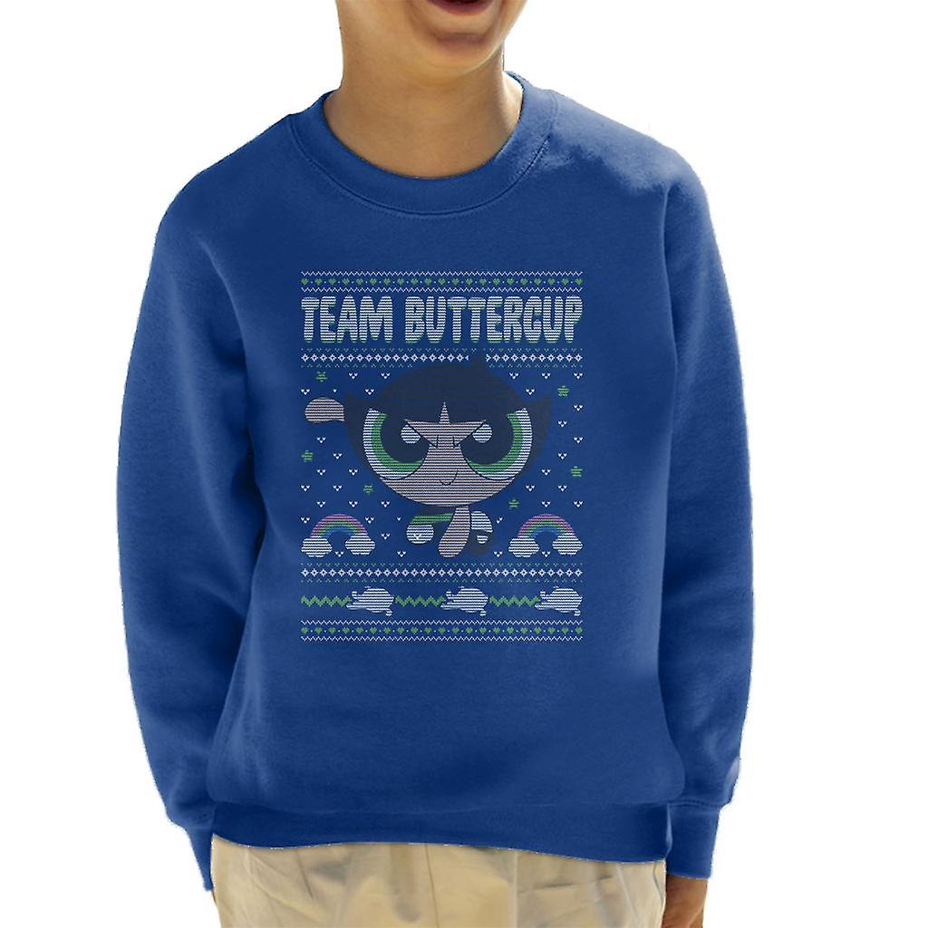 Powerpuff Jenter Julelag Buttercup Barnegenser