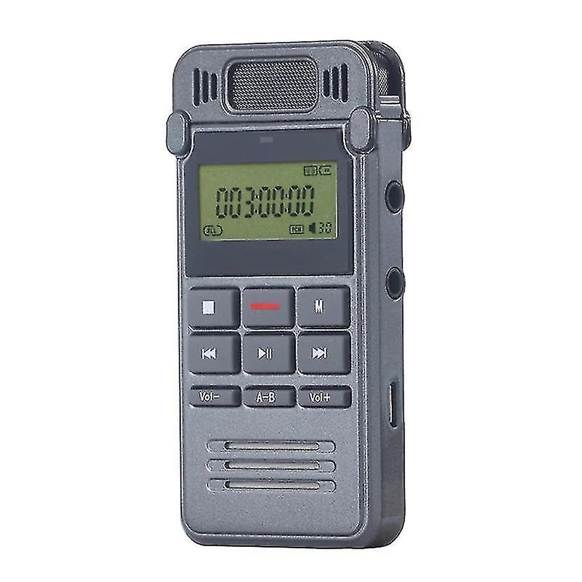 8gb Mini Dictaphone Voice Recorder Usb Lcd Voice