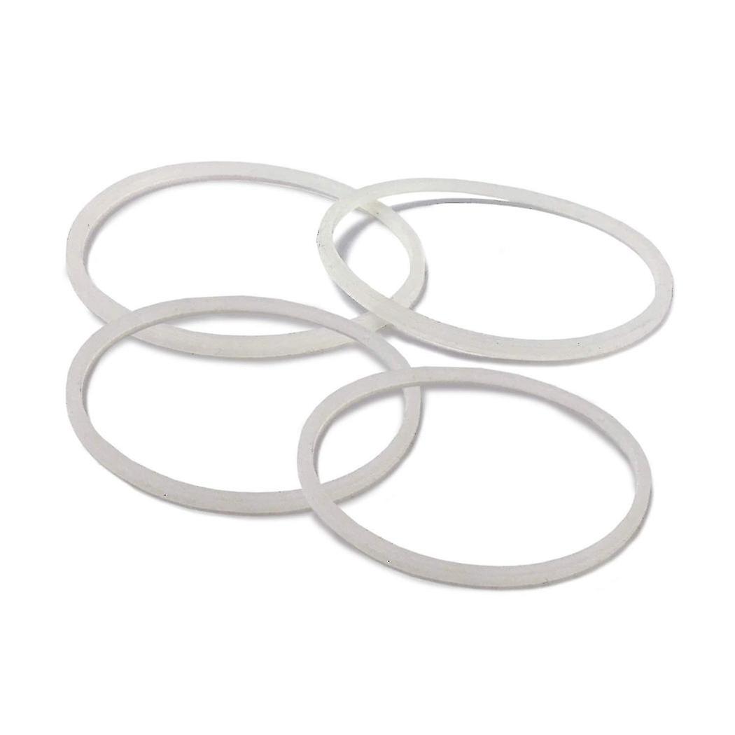 New Replacement Gaskets Rubber Seal Ring For Magic Blender Flat/cross 4 Pack