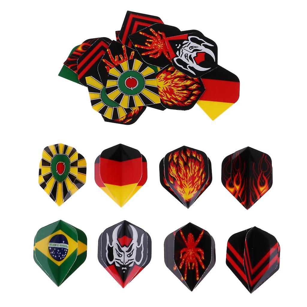 Sortiment Dart Flag Flights Standard Dart Flight Ersatz 24 Montage