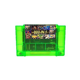Super Diy Retro 900 In 1 Pro Game For 16 Bit Game Console Card, Green
