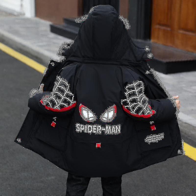 Ny vinter 2022 huvjacka barn vinter varm kappa