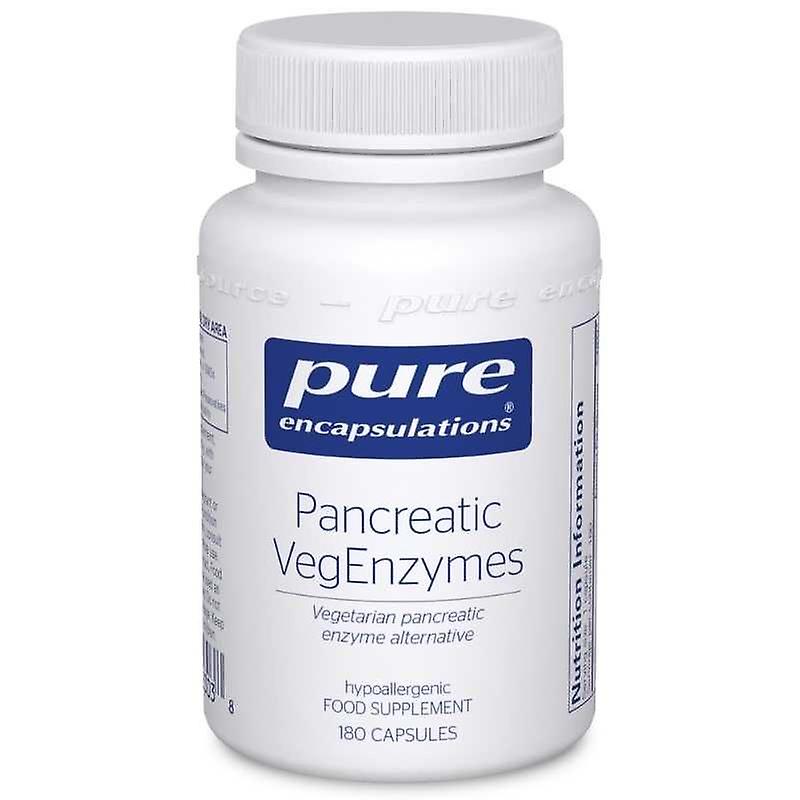 Pure Encapsulations Pancreatic VegEnzymes Capsules 180