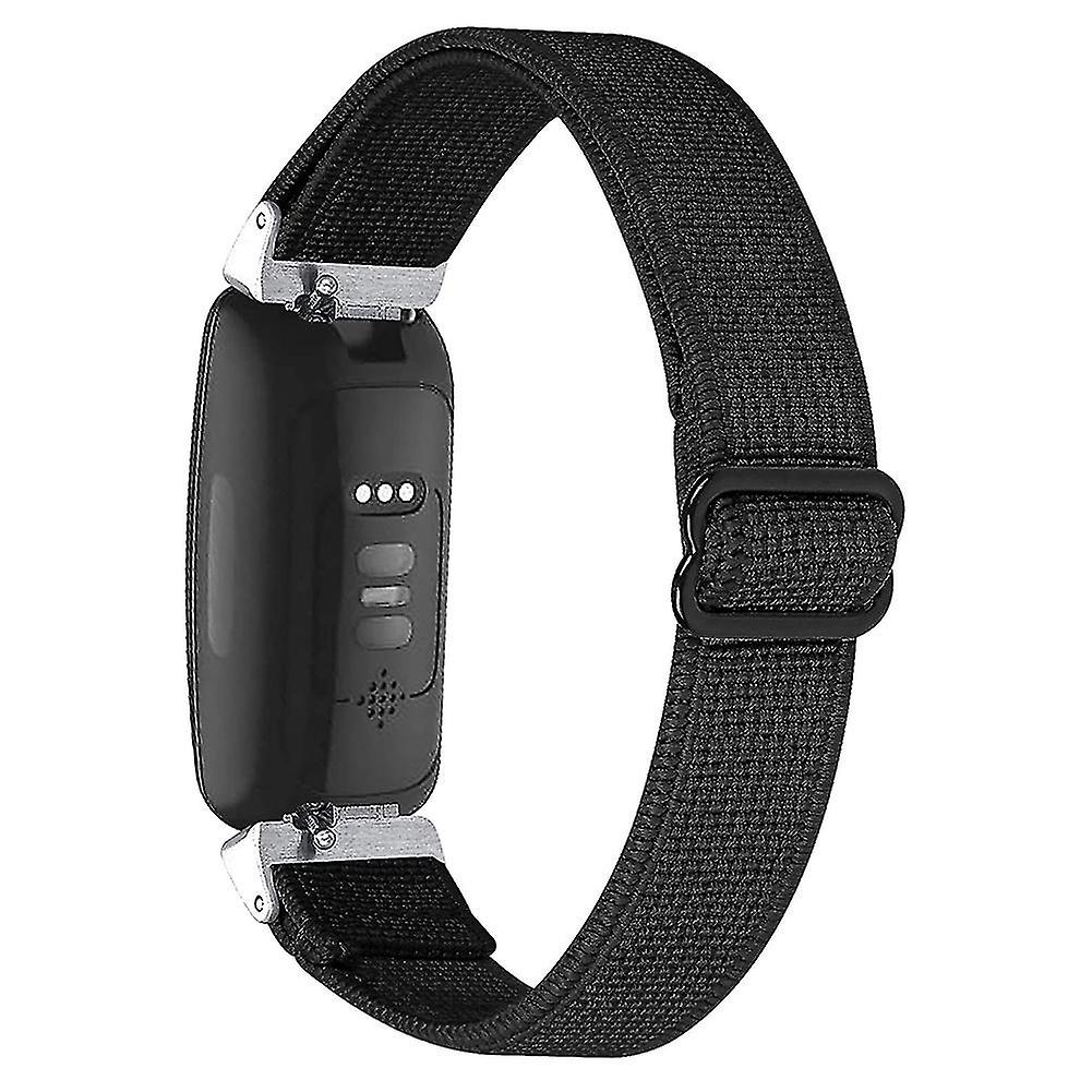 Smart Watch Bands For 2/ , Elastic Adjustable Soft Strap Replacement Bands(black)