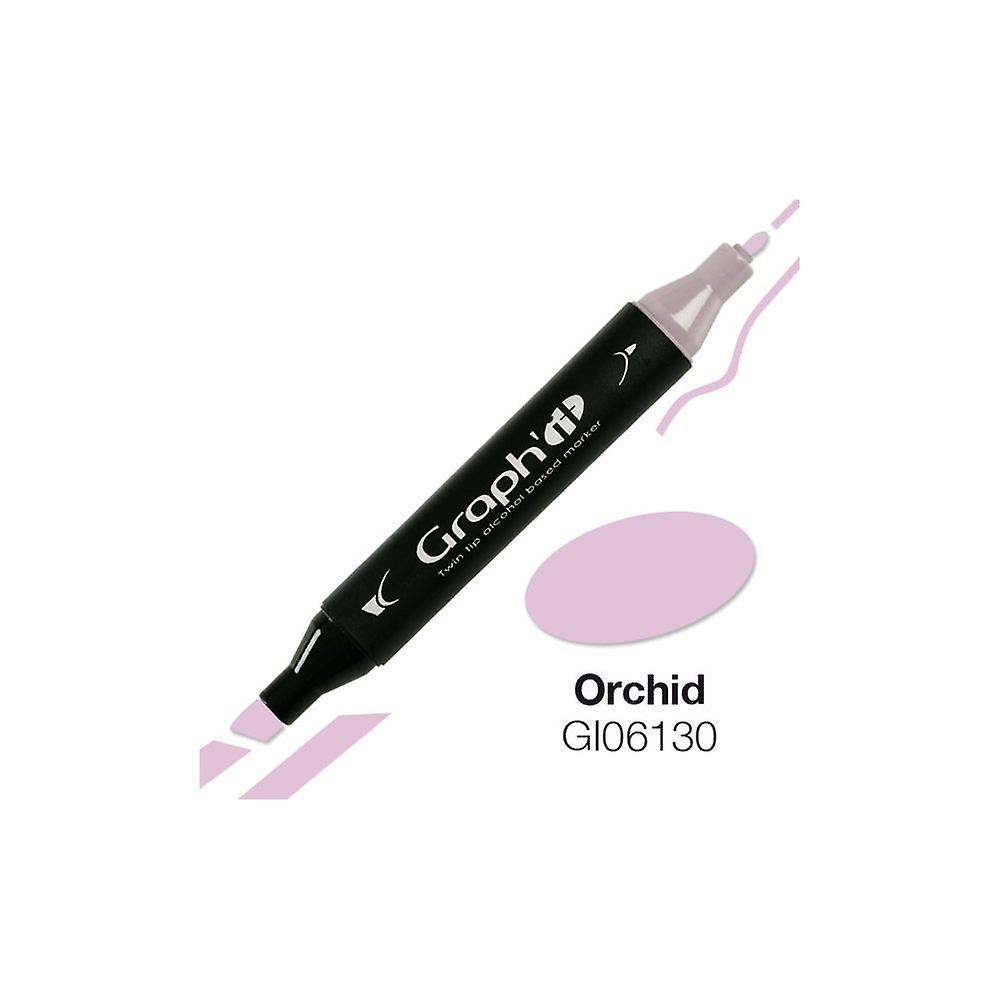 Graph'It Double Tip Marker - Orchid