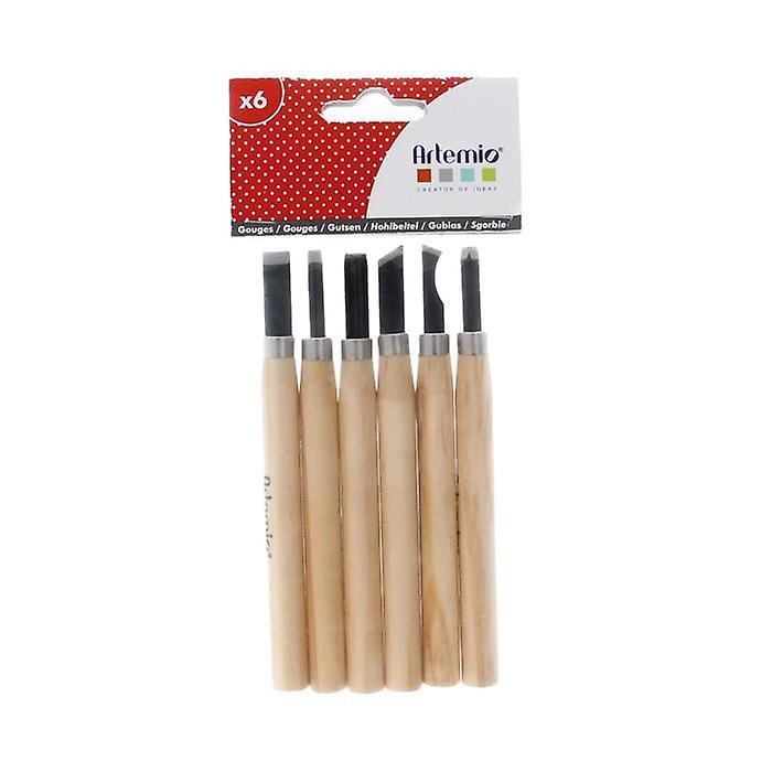 6 cutters for stamp engraving