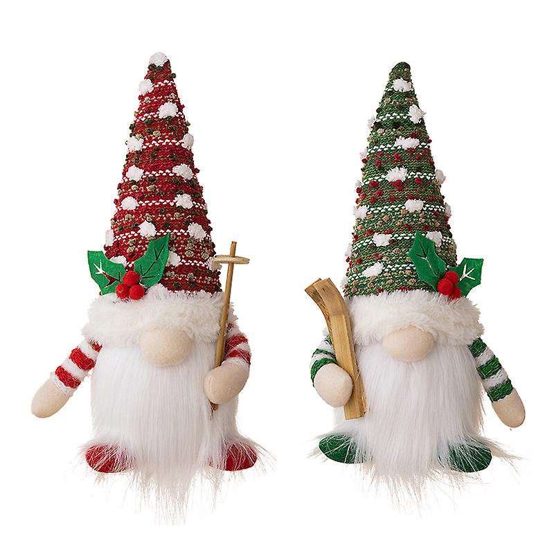 Christmas Plush Gnomes,28cm Lighted Christmas Dolls