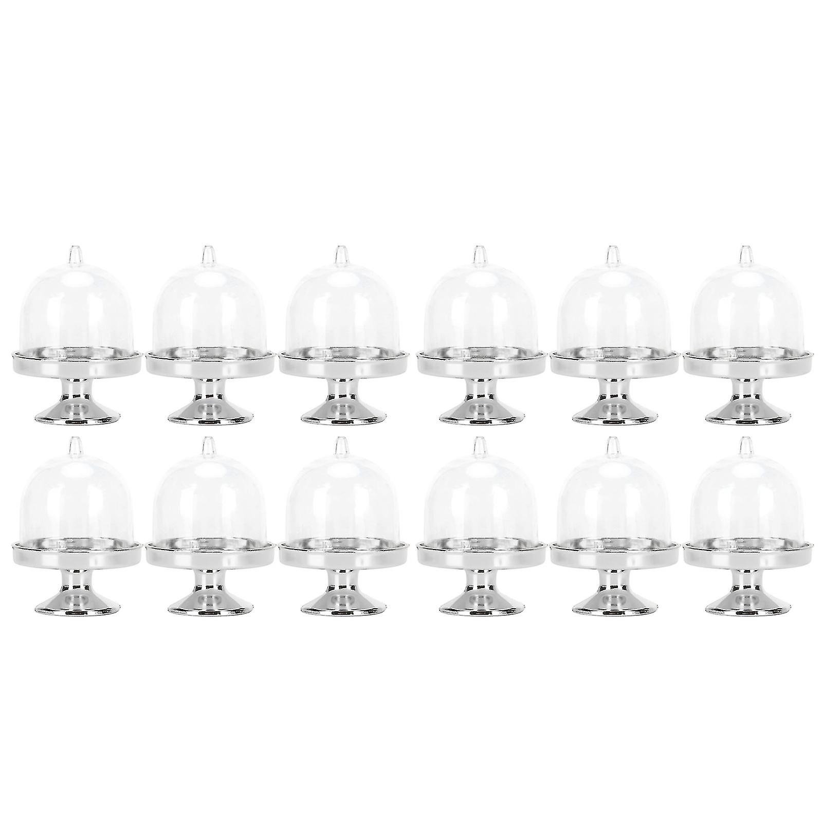 Candy Box,12 Set Mini Candy Cupcake Stand Candy Storage Container Ultra Responsive