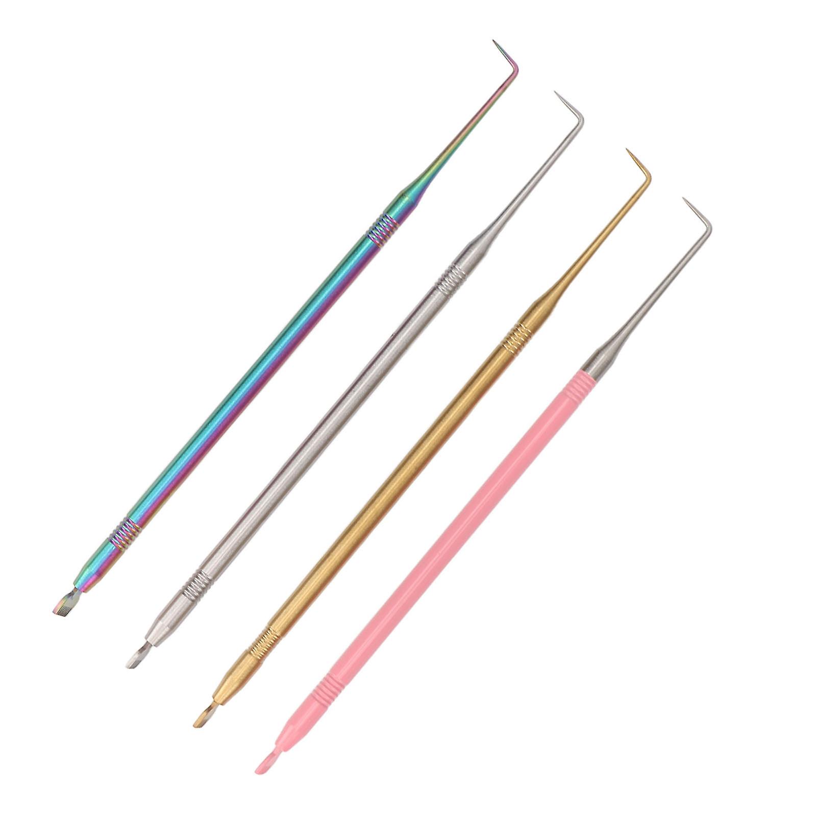4pcs Eyelash Lift Perm Tool with Separation Comb Lash Extension Separator for Eyebrow Tinting Curling 