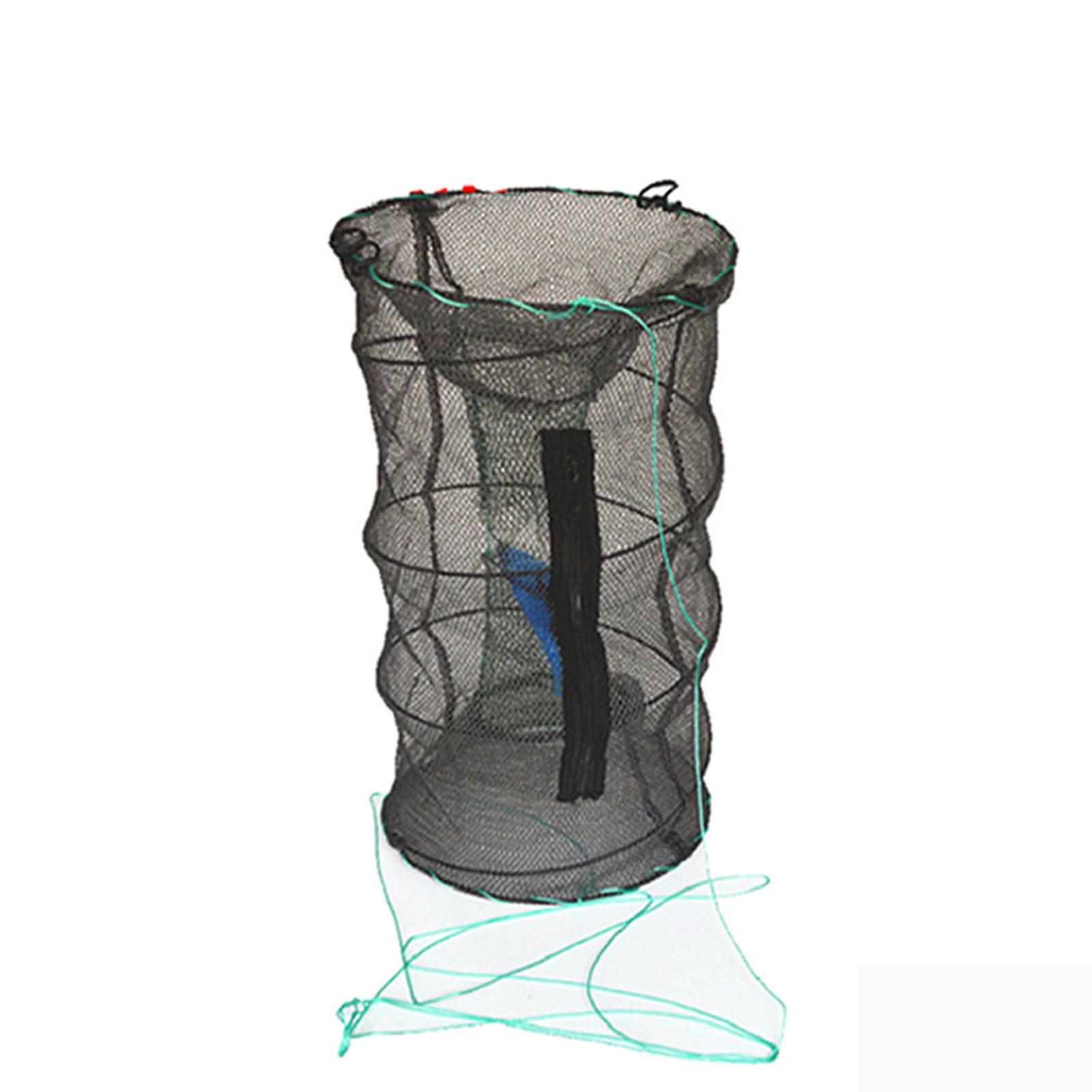 Crab Trap Shrimp Minnow Trap Portable Durable Collapsible Lobster Cast Net