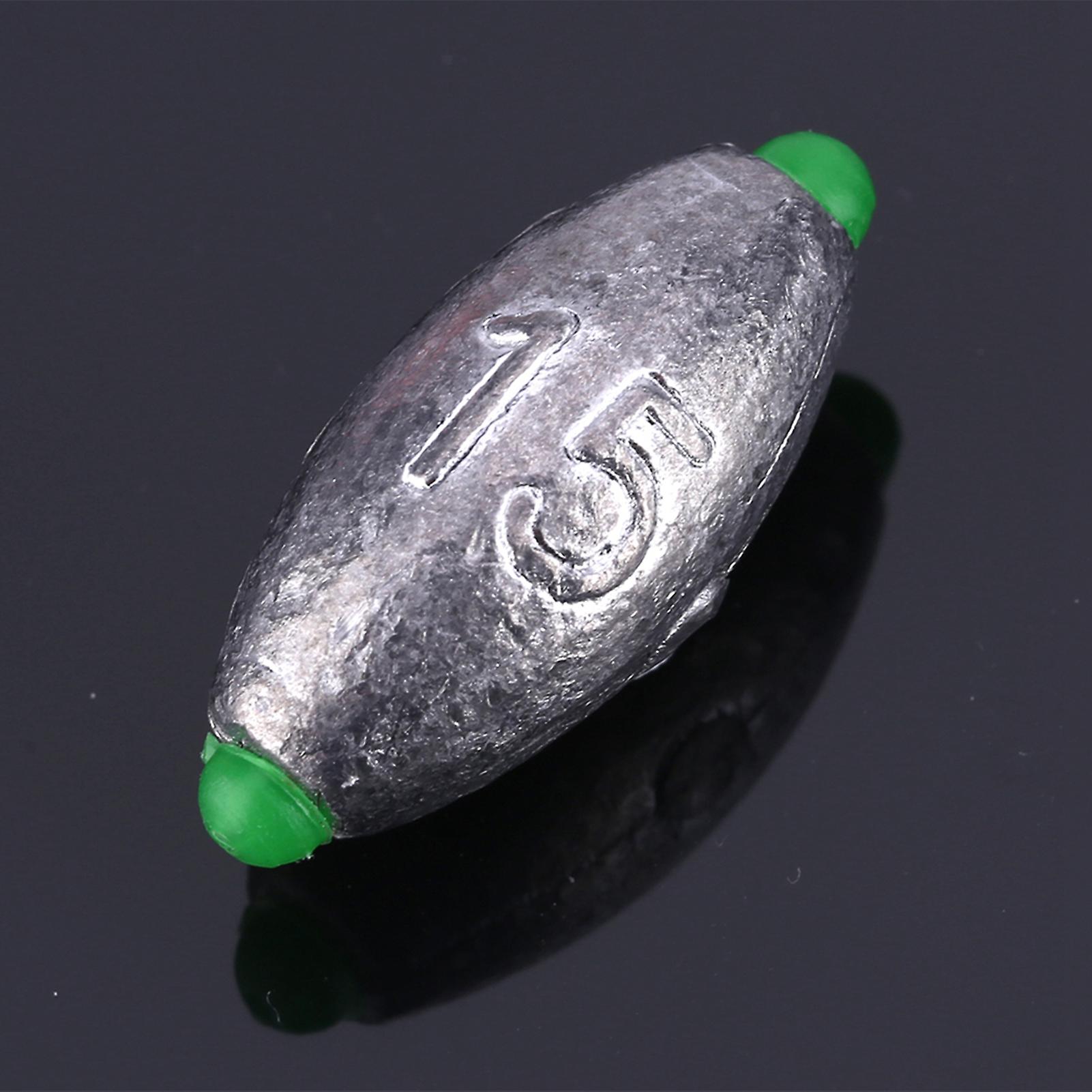 10pcs 5 Sizes Removable Split Shot Fishing Tools Weights Fishing Sinker Tackle Kits