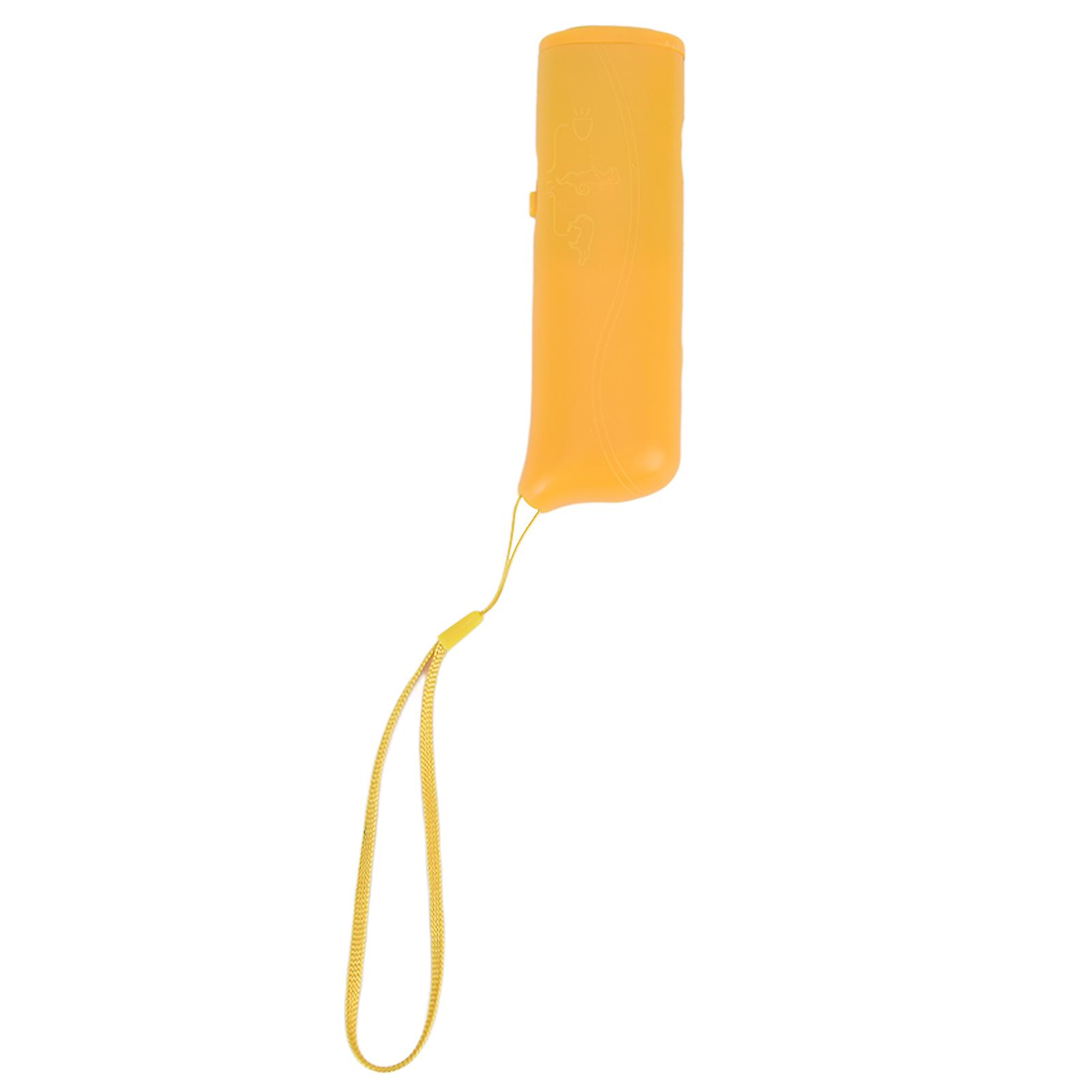 Barking Control Device Portable Effective Dog Repeller for Barking Digging ChewingYellow