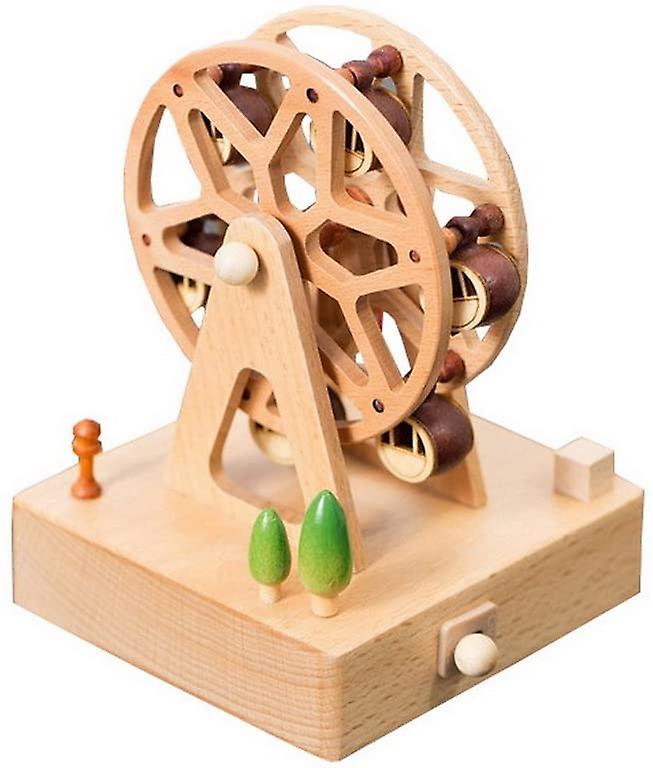 Speldosa Trä speldosa "pariserhjul"