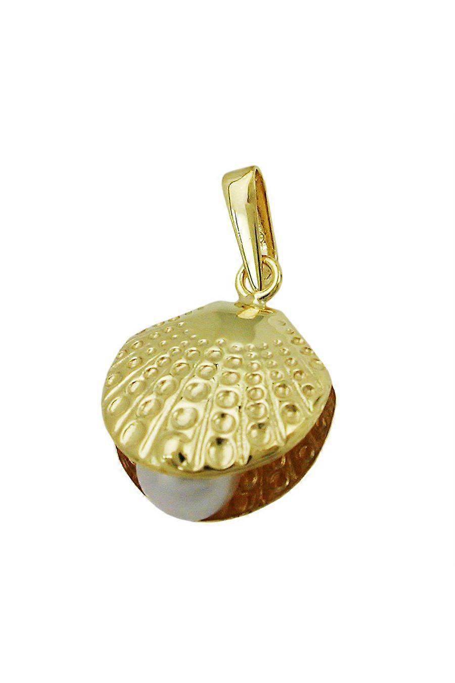 Pendant Shell With Pearl 8k Gold - Gl430798