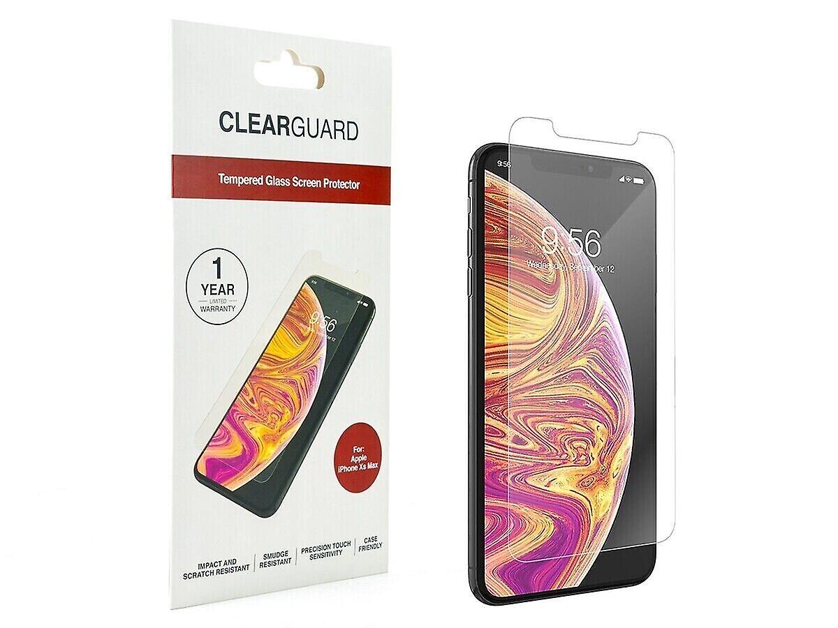 New Zagg Clearguard Tempered Glass Screen Protector For Apple Iphone Xs Max