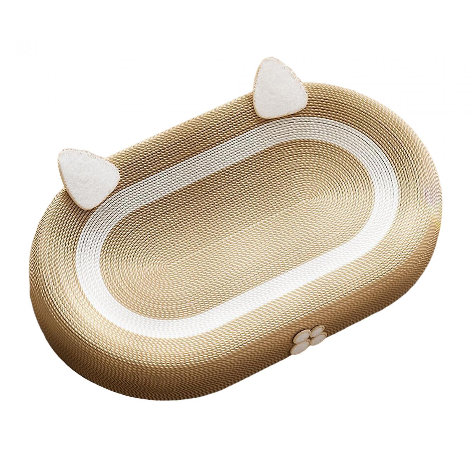 Cat Scratcher Cardboard, Cat Scratch, Behavior Sisal Cat Scratching Lounge Bed Cat Scratch Pad Bowl for Lounge
