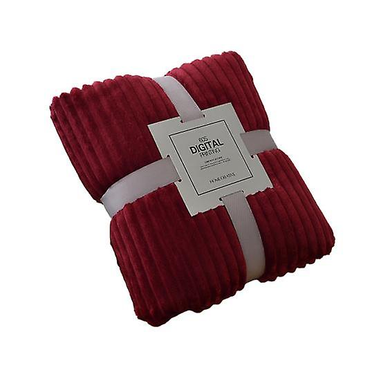 Skin-friendly Soft Throw Blanket Polyester Air Conditioned Blanket