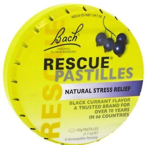 Bach Rescue Pastilles Blackcurrant 50g