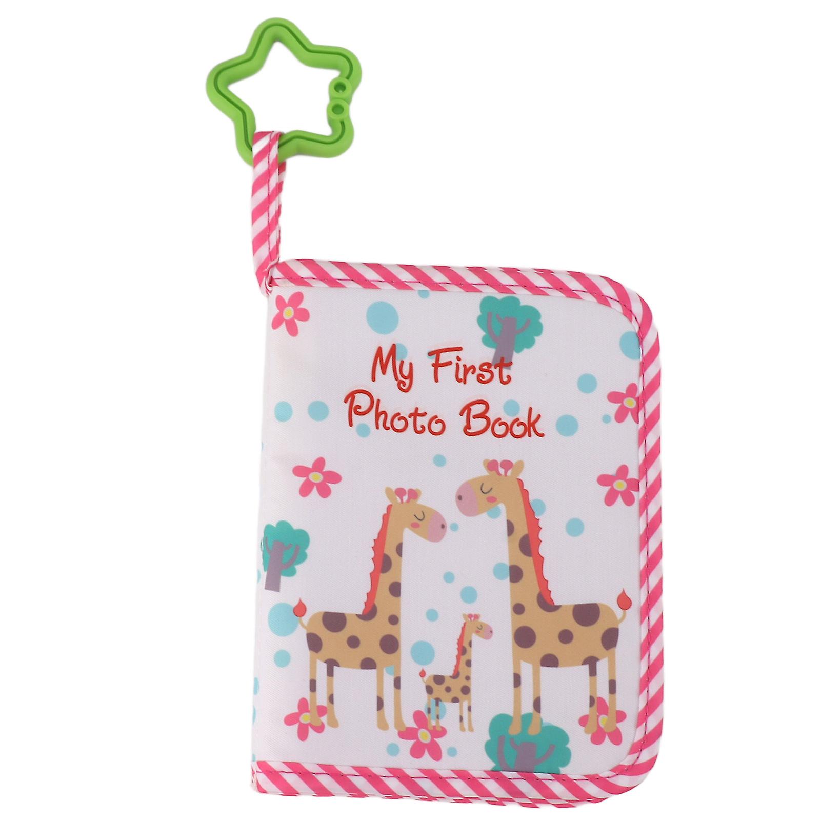 First Year Photo Book Soft Fabric Toddler Memory Album Bright Cartoon Style Colors Home Decoration Keepsake