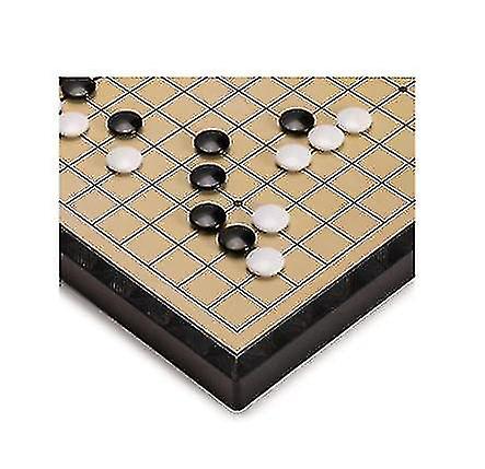 Large Magnetic Go Game Board With A Single Convex Stone Portable