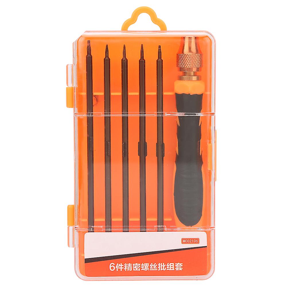 6pcs Multifunctional Screwdriver Bit Set Professional Repairing Hand Tool Kit