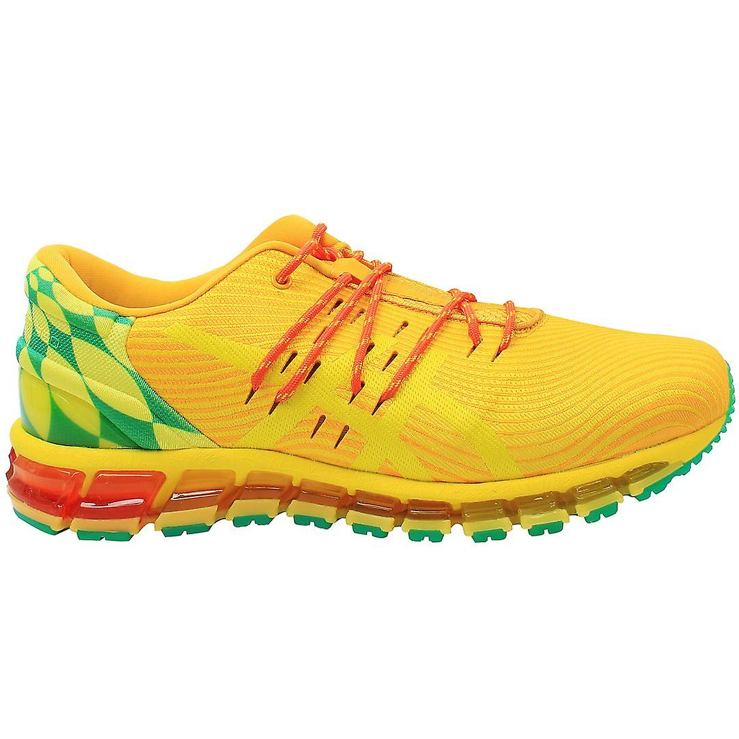 Asics Gel-Quantum 360 KO100 Lace-Up Yellow Synthetic Mens Trainers 1021A059_800