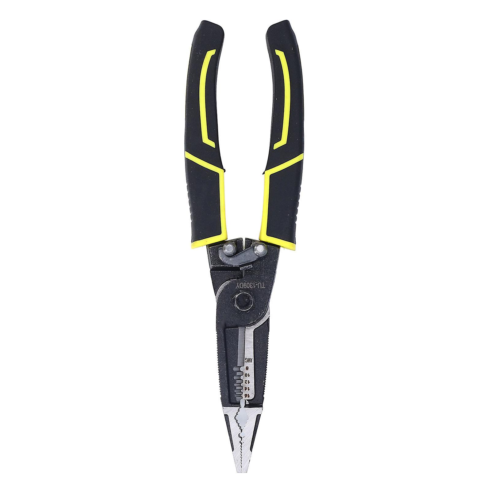 Wire Stripper 9 Inch Cable Stripping Tool Multifunctional Electrician Pliers for Maintenance Work