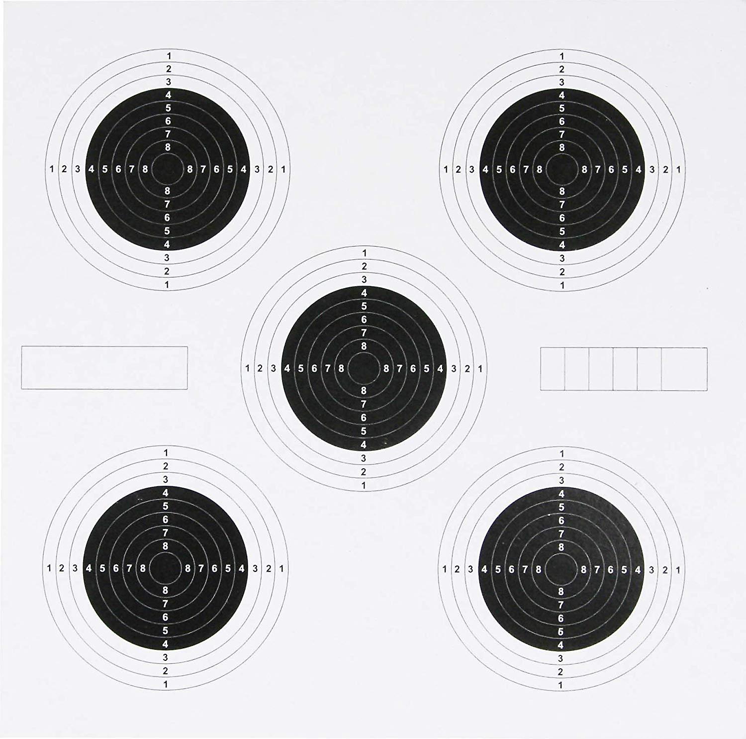 JACK PYKE 25 Yard Shooting Targets 100 Pieces