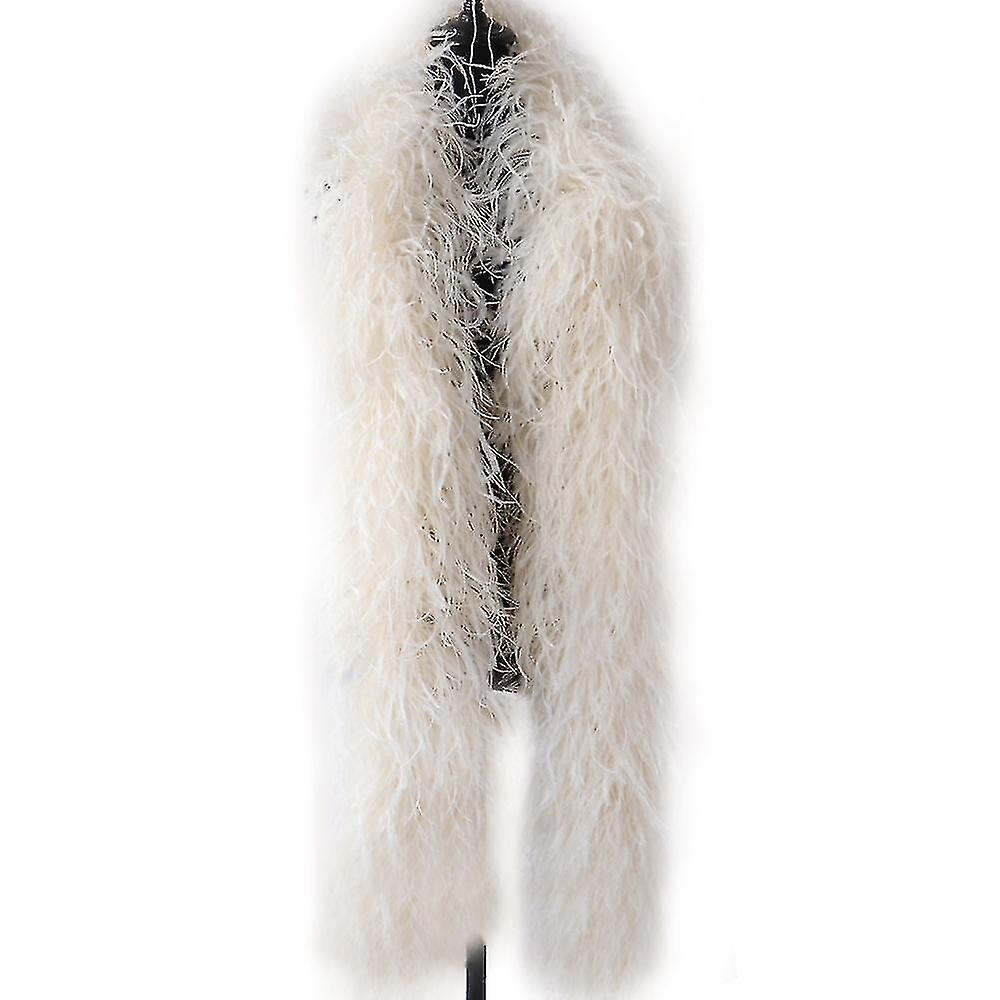 2 Meter Colored Ostrich Feather Boa High Quality Ostrich Feather Jewelry Party Dresses Decoration Tr