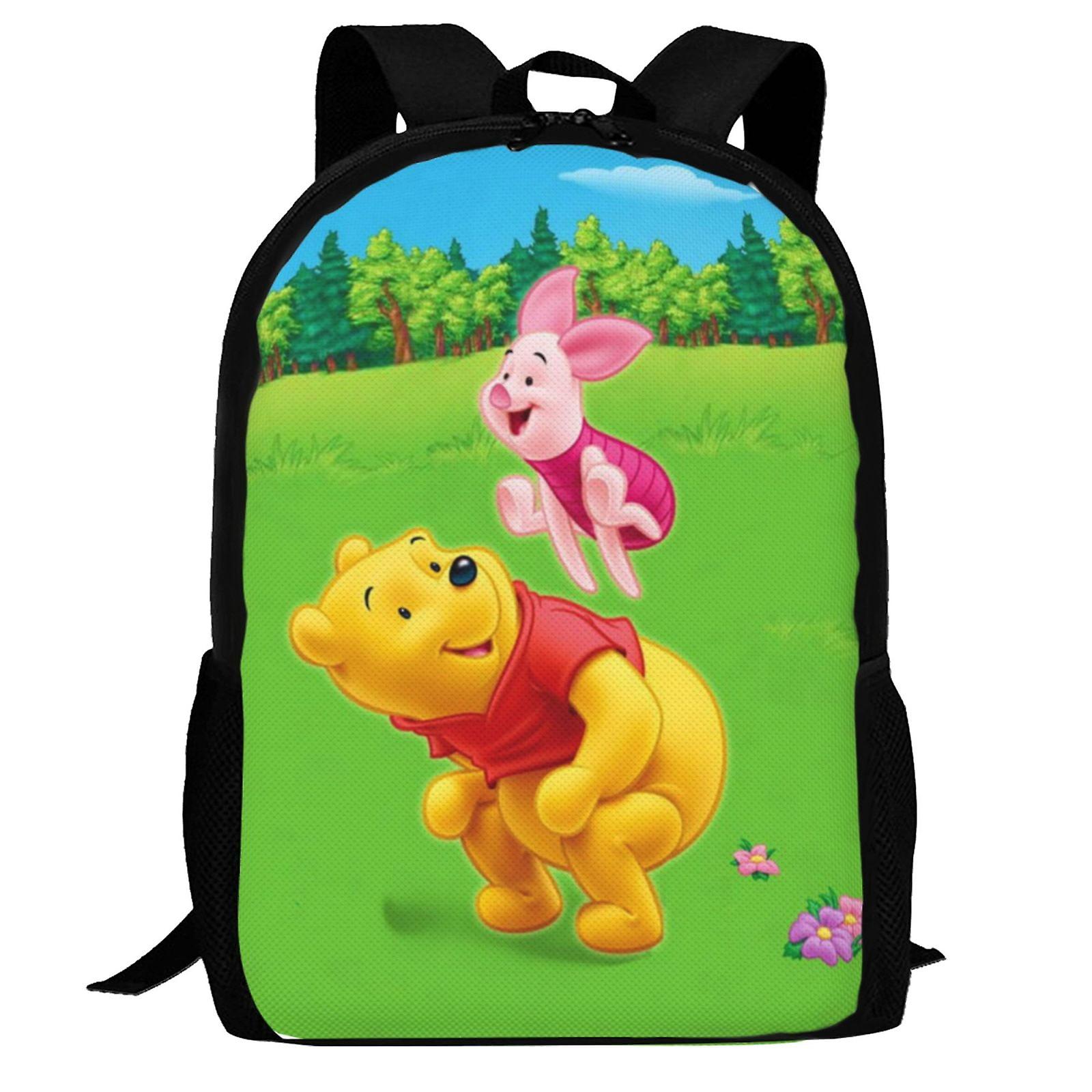 Winnie The Pooh Backpack,Laptop Backpack Lightweight Casual DaypackMulti-Function Travel Backpack